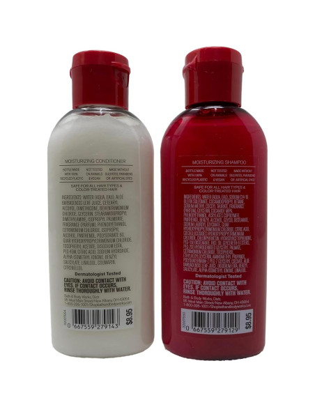 Bundle Cuidado Capilar Mini Bath and Body - Champú y Acondicionador 88 mL