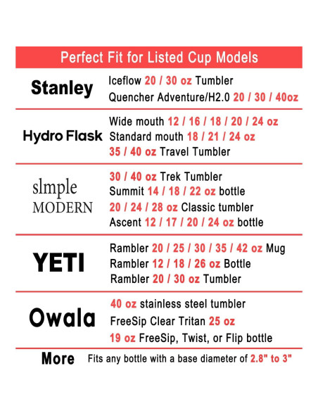 Bota de Silicona KTKUDY para Vasos Stanley y Hydro Flask - Set de 2