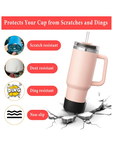 Bota de Silicona KTKUDY para Vasos Stanley y Hydro Flask - Set de 2