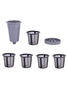 Tazas Reutilizables para Cafetera Keurig K40 con 4 Filtros