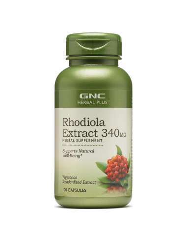 Extracto de Rhodiola GNC Herbal Plus 340mg - 100 Cápsulas