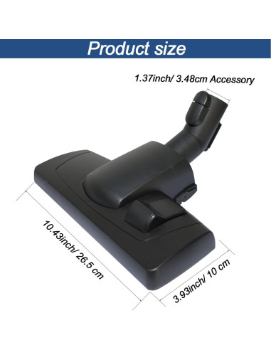 Varilla de extensión acero inoxidable GHAMADE para Miele C1 C2 C3