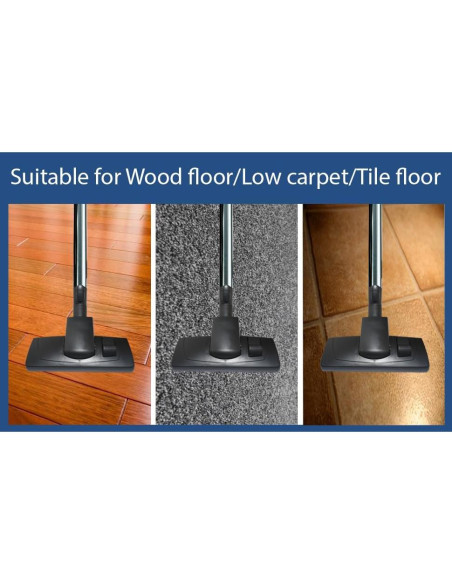 Varilla de extensión acero inoxidable GHAMADE para Miele C1 C2 C3