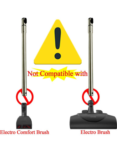 Varilla de extensión acero inoxidable GHAMADE para Miele C1 C2 C3