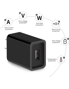 Cargador USB para Echo Dot 2da Gen + Cable 1m - Huizhou 2