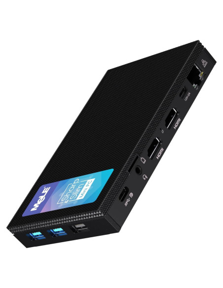 Mini PC MeLE Quieter 4C N100 16GB RAM 512GB SSD 4K