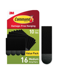 Cintas Adhesivas para Colgar Imágenes Command 16 Pares 45.72x60.96cm