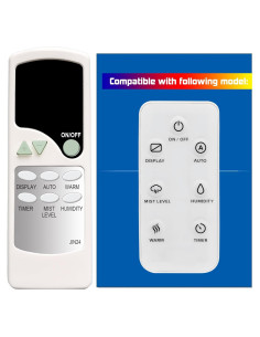 Control Remoto Reemplazo Humidificador LEVOIT LV600HH