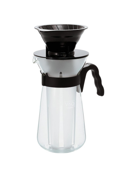 Cafetera Hario V60 Fretta 700ml Manual Negra para Café Frío