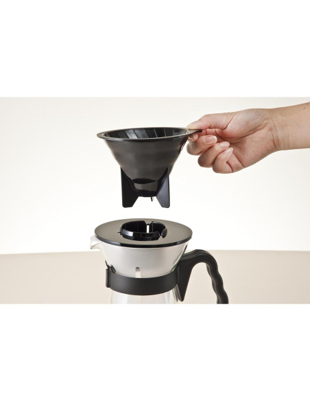 Cafetera Hario V60 Fretta 700ml Manual Negra para Café Frío