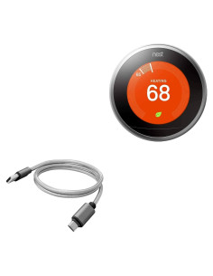 Cable Micro USB BoxWave para Google Nest Thermostat 3ra Gen - 0.91m