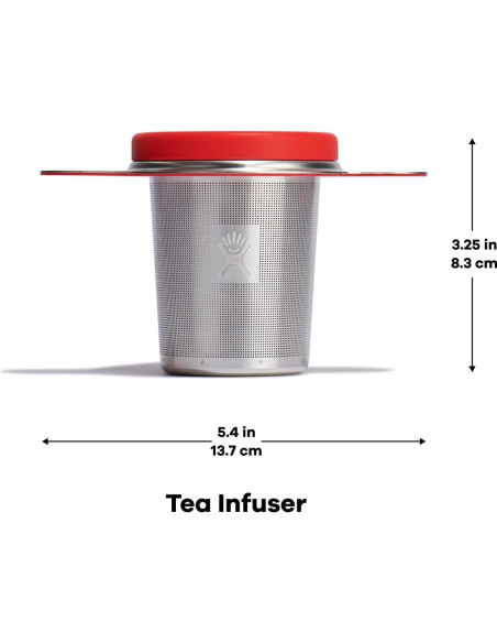 Infusor de Té Hydro Flask Goji 16 oz Acero Inoxidable