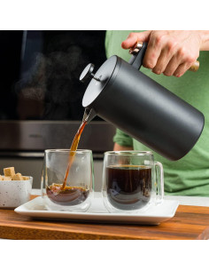 Prensa Francesa Doble Pared Brod & Taylor 1L Acero Inoxidable 2