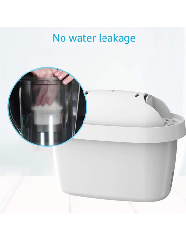 6 Filtros de Agua AQUA CREST para Brita Maxtra Mavea 105731