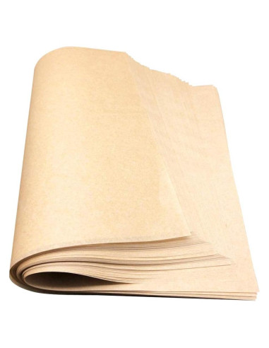 Papel Pergamino Natural Sin Blanquear 28x43 cm 100 Hojas Worthy Liners