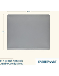 Bandeja para Galletas Jumbo Farberware 35.5x40.6cm Antiadherente 2