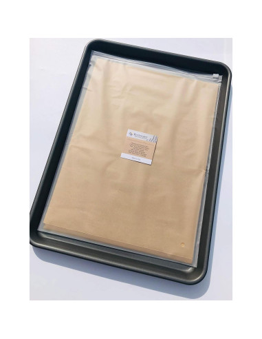 Papel Pergamino Natural Sin Blanquear 28x43 cm 100 Hojas Worthy Liners