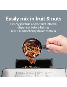 Máquina de Pan Hamilton Beach 29890 2 lb Acero Inoxidable 2