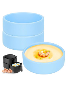 Moldes de Huevos de Silicona 10 cm - 2 Piezas Apto Microondas