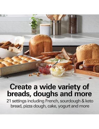 Máquina de Pan Hamilton Beach 29890 2 lb Acero Inoxidable