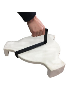 Elevador de Plato BBQ KAMaster para Parrilla Green Egg 22.86x13.97cm