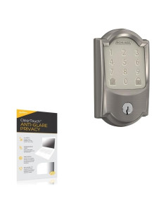 Protector de Pantalla BoxWave para Schlage Encode Camelot - 2-Pack