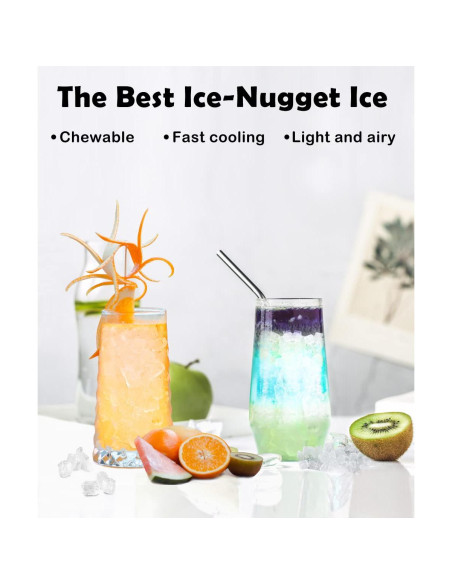 Máquina de Hielo COWSAR de Nugget Compacta 15.4 kg/día