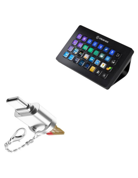 Adaptador BoxWave USB Tipo-C para Elgato Stream Deck XL