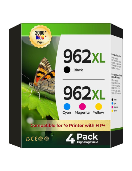 Cartuchos de tinta 962XL compatibles HP para Officejet Pro 9010e