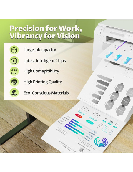 Cartuchos de tinta 962XL compatibles HP para Officejet Pro 9010e