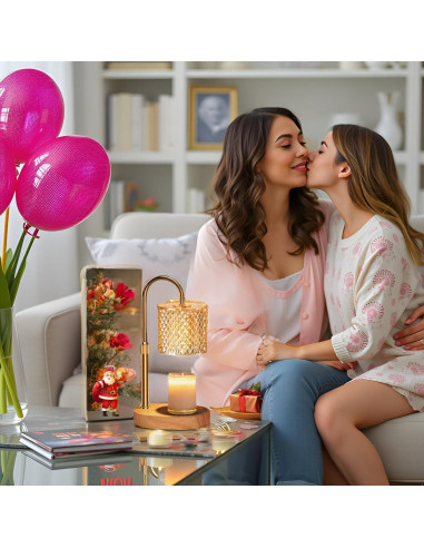 Calentador de Velas Eléctrico Seenlast con Temporizador y Regulador