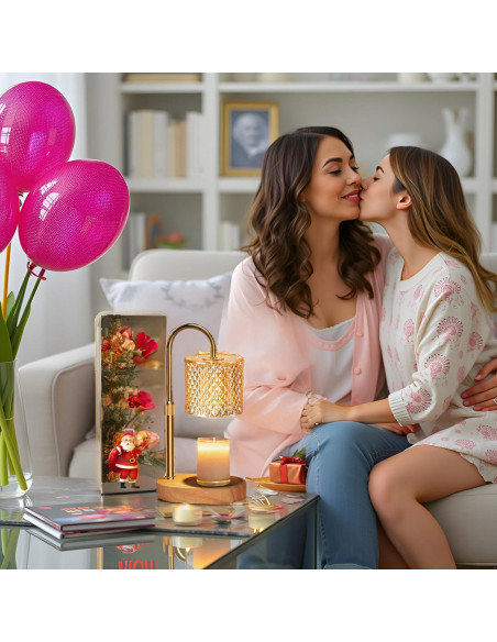 Calentador de Velas Eléctrico Seenlast con Temporizador y Regulador