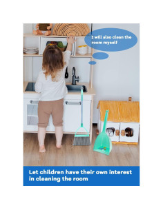 Juego de Escoba y Recogedor Mini para Niños - Limpieza Efectiva 2