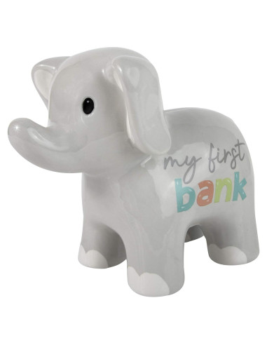 Alcancía de Cerámica Elefante Baby Essentials 20.32x19.05cm