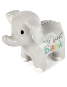 Alcancía de Cerámica Elefante Baby Essentials 20.32x19.05cm 2