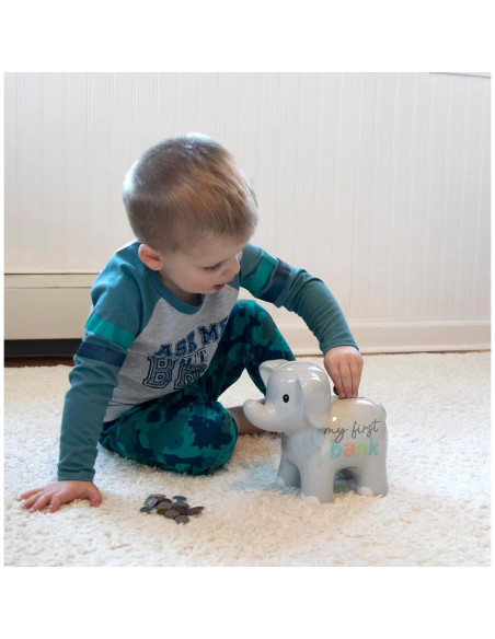 Alcancía de Cerámica Elefante Baby Essentials 20.32x19.05cm