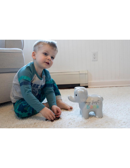 Alcancía de Cerámica Elefante Baby Essentials 20.32x19.05cm