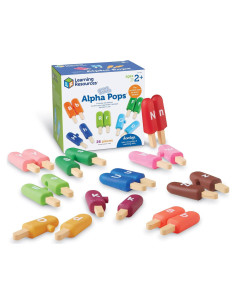 Juguetes de Aprendizaje Learning Resources Alpha Pops 26 Piezas