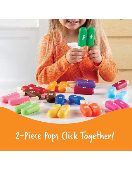 Juguetes de Aprendizaje Learning Resources Alpha Pops 26 Piezas