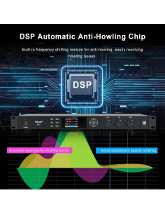 Procesador de Karaoke K-7 con Bluetooth y Ecualizador 2