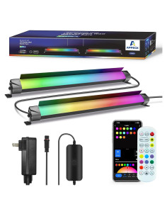 Barra de Luz LED RGBCW 30W IP67 2 Piezas para Exterior