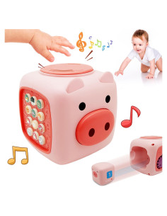 Cubo de Actividad 6 en 1 SYOHGBP para Niños 18M+ Juguetes Montessori