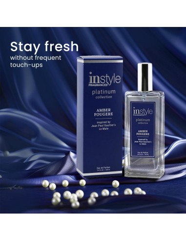 Eau de Parfum InStyle 100ml Ámbar Fougere para Hombres