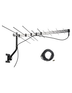 Antena Yagi Exterior McDuory UHD-3968 para TV 4K/1080P