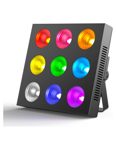 Barra de luces LED RGBW 120W DJ Par 36CH estroboscópica