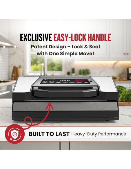 Máquina de Sellado al Vacío Magic Mill MVS-5181 135W Acero Inoxidable