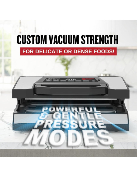 Máquina de Sellado al Vacío Magic Mill MVS-5181 135W Acero Inoxidable