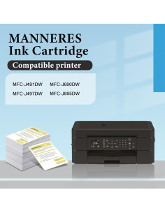 Cartuchos de tinta Brother LC3011 (2BK/1C/1M/1Y) 5 unidades 2