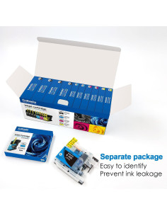 Cartuchos de tinta Galada compatibles para Brother LC103 10 Pack 2