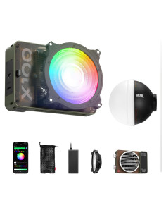 Luz de Video Portátil ZHIYUN MOLUS X100 RGB 100W Softbox